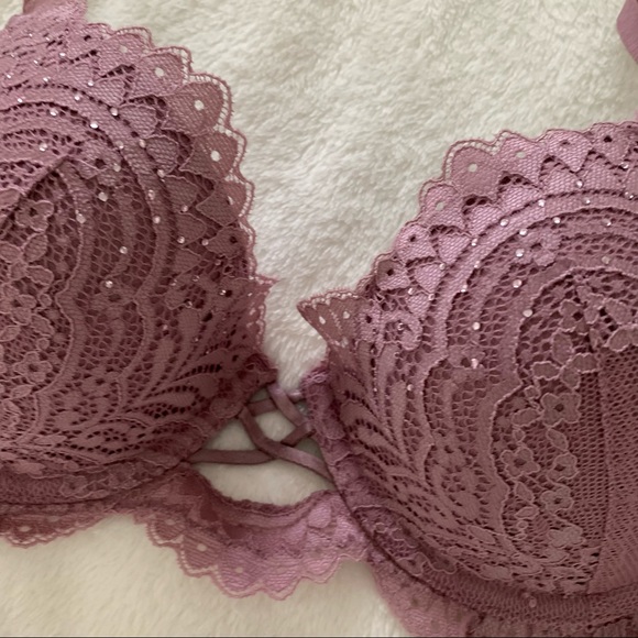 Lasenza Pink Lace Bra 32D - Picture 3 of 7